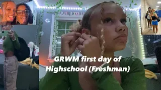 GRWM first day of highschool freshman year 2022!! | kloiemichele_