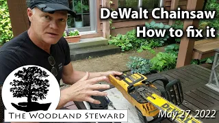 16” DeWalt Battery-Operated Chainsaw (DCCS670) – An Honest Review & Guidance On Repairing It.