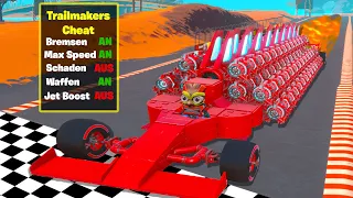 Ich BAUE das SCHNELLSTE CHEATER AUTO der WELT 6.000 km/h (Trailmakers Weltrekord)