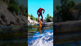 GTA V: BIGFOOT KIDNAPPED GIRLFRIEND HIS IRON MAN 😯| #shorts