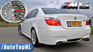 BMW M5 E60 5.0 V10 | ACCELERATION TOP SPEED & SOUND | AUTOBAHN POV by AutoTopNL