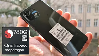 Snapdragon 780G НАПРЯГАЕТ MediaTek! + ПЕРВЫЙ ВЗГЛЯД НА Mi 11 Lite 5G!