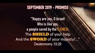 Irvine-Sep 01 2019-New Month Promise-Deuteronomy 33:29