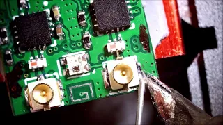 Repairing a broken UFL connector