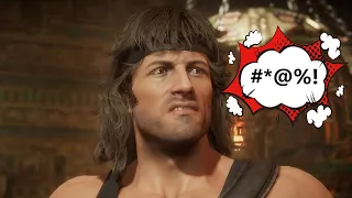 Mortal Kombat 11 - Rambo Got One Word for Ya
