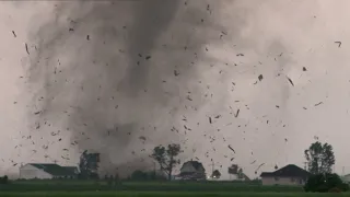 Tornado Destroys Barn
