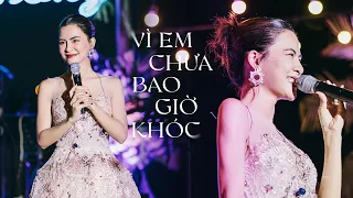 Hà Nhi - Vì Em Chưa Bao Giờ Khóc nên anh cứ nghĩ em không buồn … | Hạ Long Live Performance