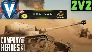 Desert Duel | 2v2 | Company of Heroes 3