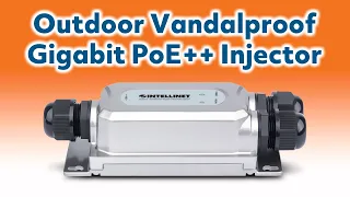 Outdoor Vandalproof Gigabit PoE++ Injector