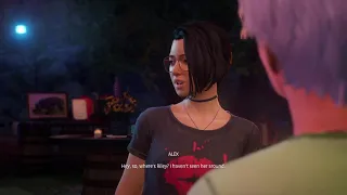 Life is Strange True Colors - Alex & Eleanor chat at Spring Festival.