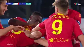 Highlights LAZIO vs LECCE   Rượt đuổi ngoạn mục, vỡ òa bàn thắng phút 90+4