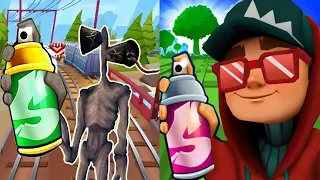 Subway Surfers Mumbai 2022 Play 2 Plant Festive Jake vs Siren Head Runner Gameplay HD