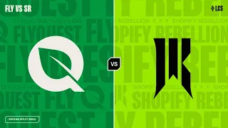 FLY v SR - Week 1 Day 1 | LCS Spring Split | FlyQuest v Shopify Rebellion (2024)