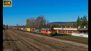 Terelés az 5-ös vonalon, 2. rész / Umgeleitete Züge auf der Bahnlinie 5, Teil 2 / 4K