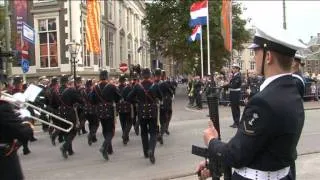 Militair ceremonieel Prinsjesdag 2011 in Den Haag