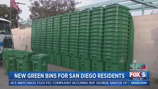 New Green Bins For San Diego Residents