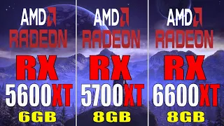 RX 5600XT vs RX 5700XT vs RX 6600XT || PC GAMES TEST ||