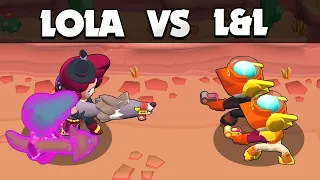 L&L vs LOLA | 1 vs 1 | Brawl Stars