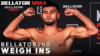 Weigh Ins | Bellator 260: Lima vs. Amosov