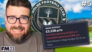 It's Not My Fault! | Part 5 | Holiday Holme FM23 | Football Manager 2023