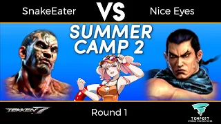 SnakeEater (Fahkumran) vs Nice Eyes (Feng) - Round 1 - Bonus Round: Summer Camp II