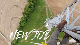 My New Job | Climbing Cell Phone Towers