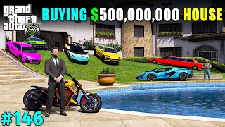 MICHAEL BUYING MOST EXPENSIVE HOUSE FOR LESTER | GTA V GAMEPLAY #146 | TECHNO GAMERZ GTA 5