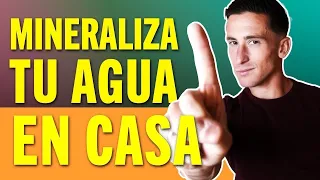 El SECRETO para mineralizar cualquier TIPO de AGUA en 1 minuto  [explicado por farmacéutico]