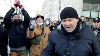 Челябинск вышел 31 января. Первые провокаторы, золотые ершики и задержания.