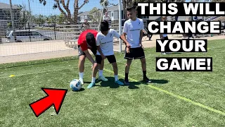 How to be stronger on the ball & get out of tight situations for Football / Soccer players | Joner F