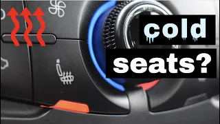 Heated seats not working - how to fix them - Audi A4 B8