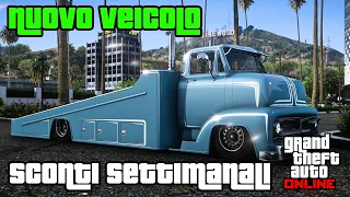 Nuovo Veicolo disponibile - Sconti e Soldi Doppi 21/01- 28/01GTA ONLINE ITA