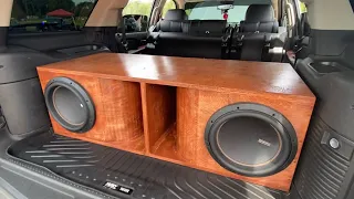 THESE 12 INCH SUBS GOT LOUDER THAN EXPECTED