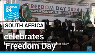 South Africa celebrates 'Freedom Day': country remembers an historic election every April 27