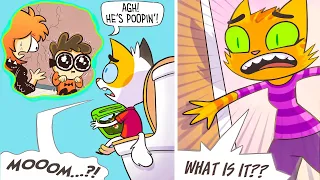 New Cute Cat Family Comics But Not Cute Endings #19  | Daily Comic |  Litterboxcomics