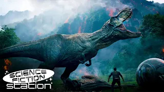 Volcano Eruption On Dinosaur Island! | Jurassic World: Fallen Kingdom | Science Fiction Station