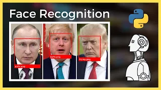 Face Recognition in Python Tutorial 2021 (Recognise and label multiple faces)