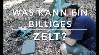 Billig Zelt - Kann des was? Oder kann des weg?