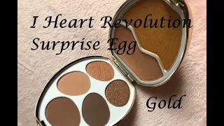 I Heart Revolution Surprise Egg / Gold