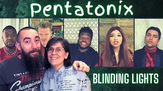 Pentatonix - Blinding Lights (REACTION) with my wife