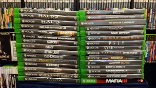 My Microsoft Xbox One Game Collection