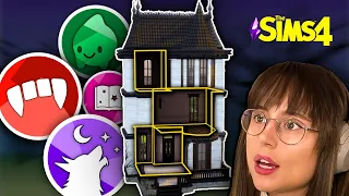 Building a House in the Sims but Each Room is a Different Occult