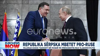 Tronditet Europa!Milorad Dodik i shkon në zyrë Vladimir Putin