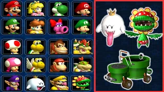 Mario Kart Double Dash!! - All Characters