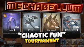 HOW ARE THE PROS HANDLING THE MADNESS? | MECHABELLUM "CHAOTIC FUN" TOURNAMENT CAST