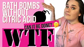 Bath Bombs WITHOUT Citric Acid?! Testing crazy bath bomb recipes so you don’t have to! 🤪✌️SUBTITLED