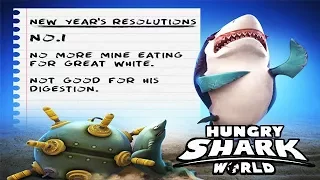 GREAT WHITE RESOLUTIONS!!! (HUNGRY SHARK WORLD)