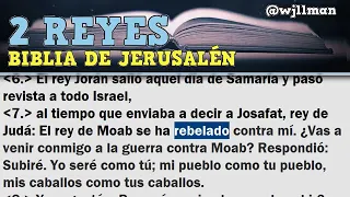 Libro de 2 Reyes Completo - Biblia Católica de Jerusalén.