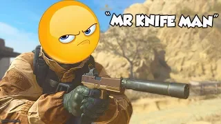 "MR KNIFE MAN" (Modern Warfare Gun Game Reactions)