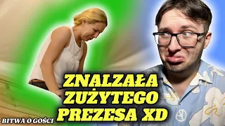 ZNALAZŁA COŚ OBRZYDLIWEGO!!!!*bitwa o gości*